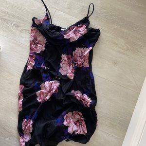 Floral, Charlotte Russe midi dress. Barely worn.